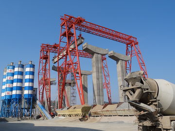 डीसीएस 80t - 34 मीटर / 36 मीटर औद्योगिक पुल और खनन रखरखाव के लिए गैन्ट्री क्रेन